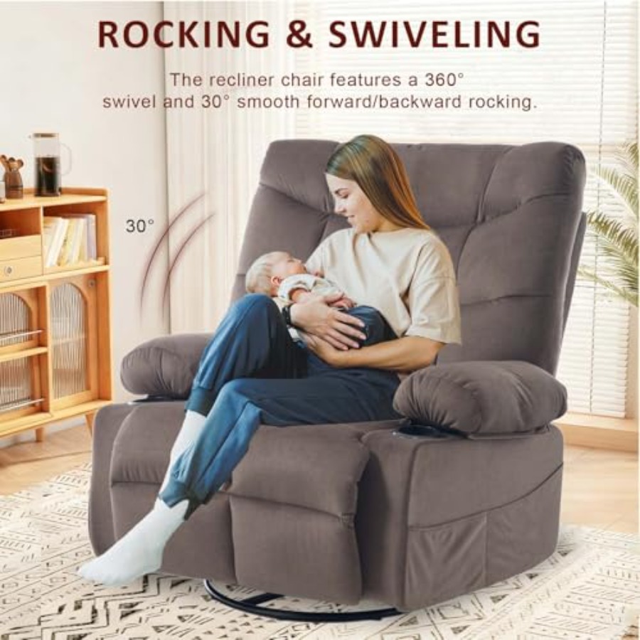 Fauteuil de massage pivotant e - Rocking Chair Nursery avis et prix