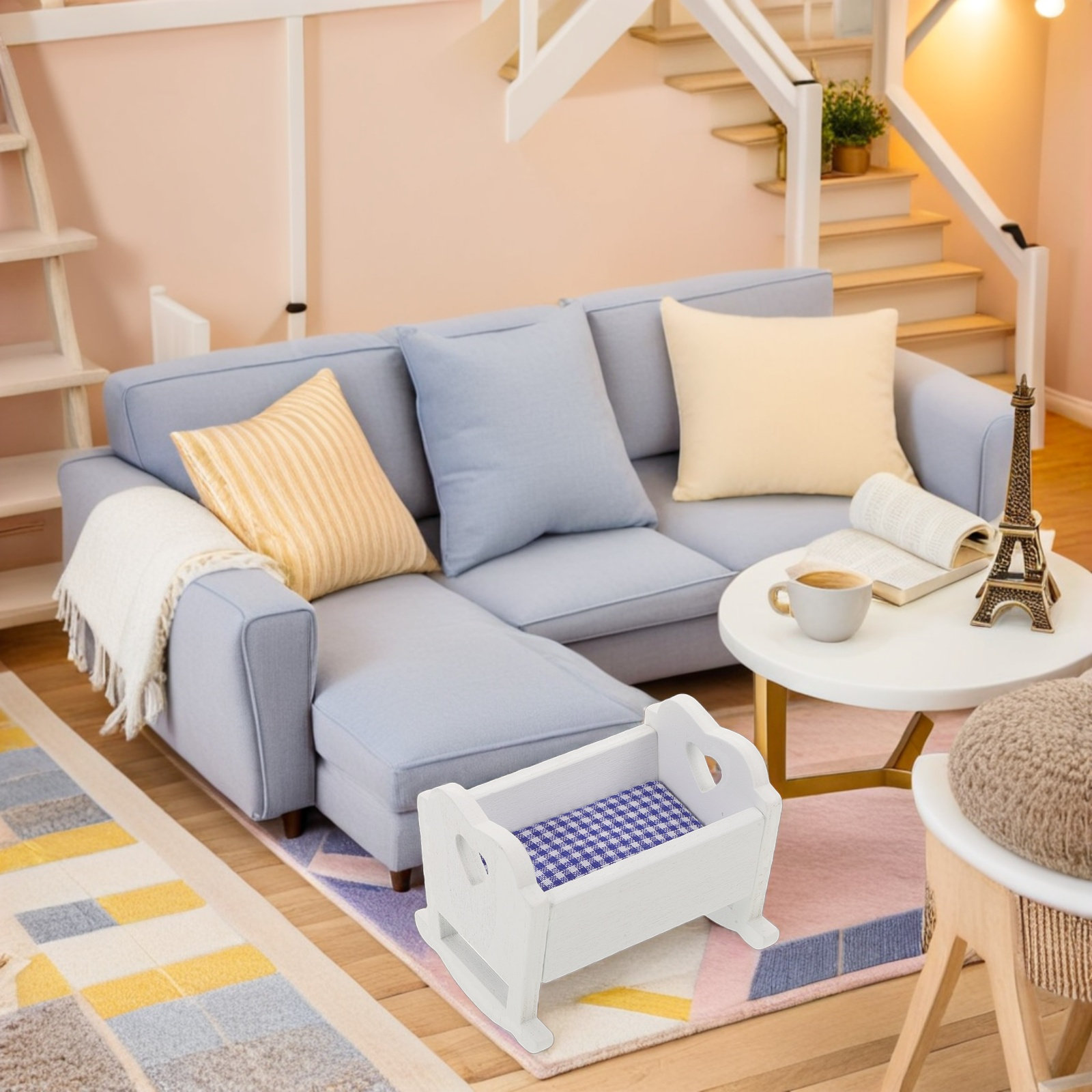 3 jouets pour berceau de bébé, - Baby Nursery Set Furniture avis et prix