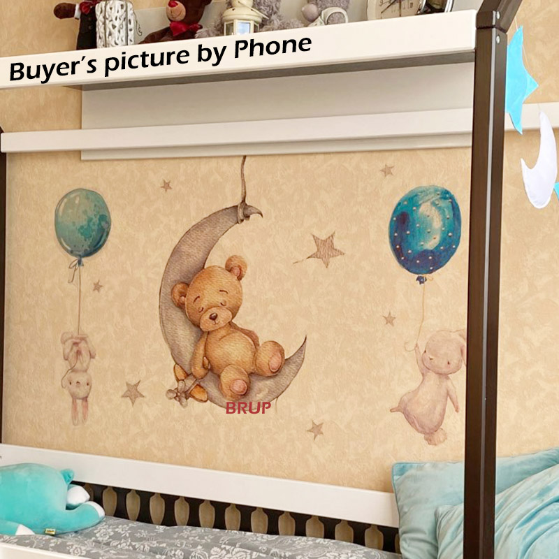 Autocollants muraux en PVC, ba - Baby Nursery Panelling avis et prix