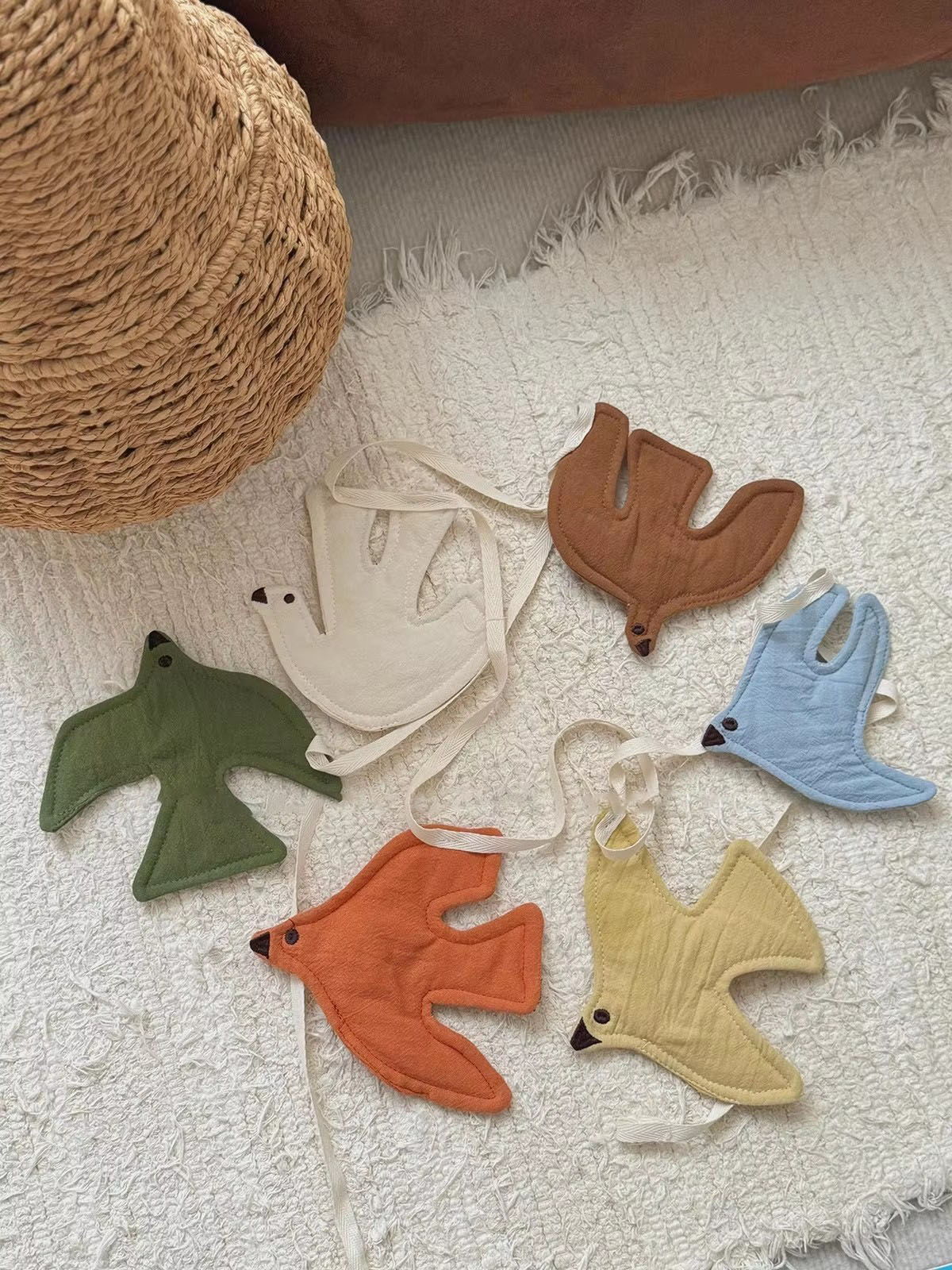 Guirlande de drapeaux en tissu - Baby Nursery Garland avis et prix